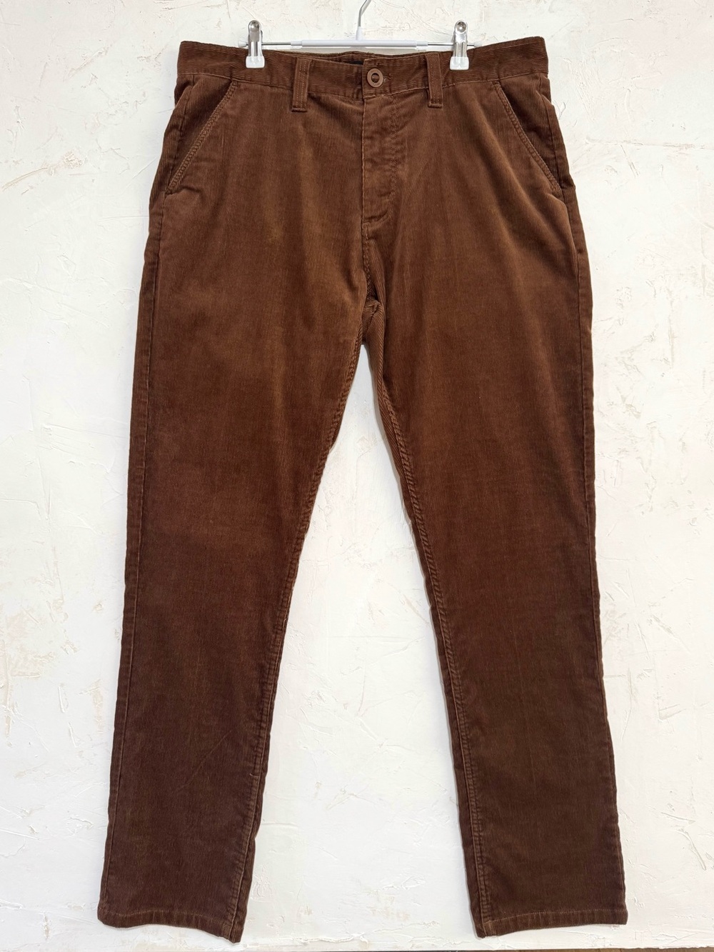 Brixton Choice Regular Fit Brown Corduroy Pants Men’s 34x32